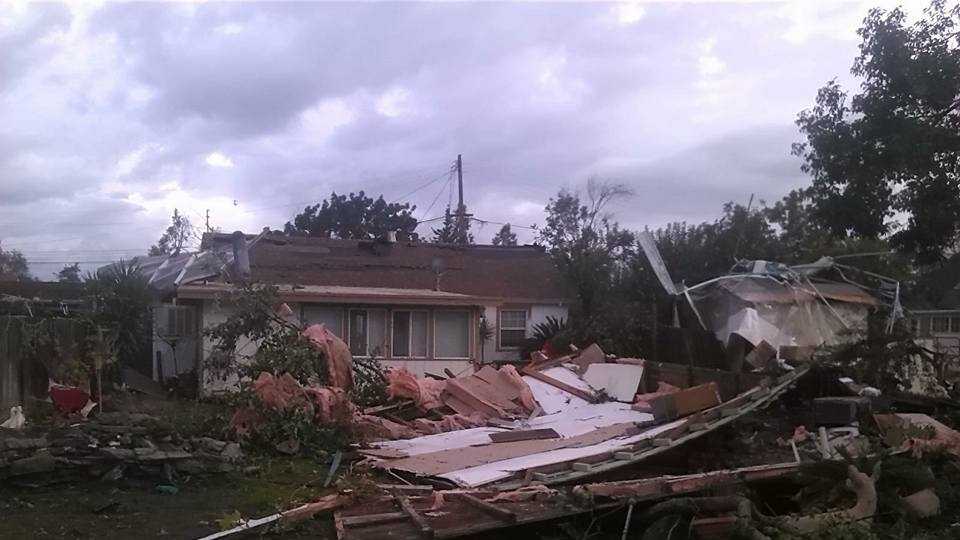Photos Tornado causes damage in Denair