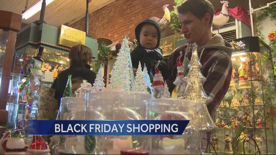 National reports say Black Friday sales are down, but locally business owners seem happy with what they're seeing.
