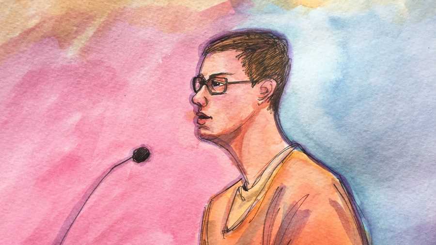 Nicholas Teasuant pleaded guilty Tuesday to a terrorist-related charge.  (Dec. 1, 2015)
