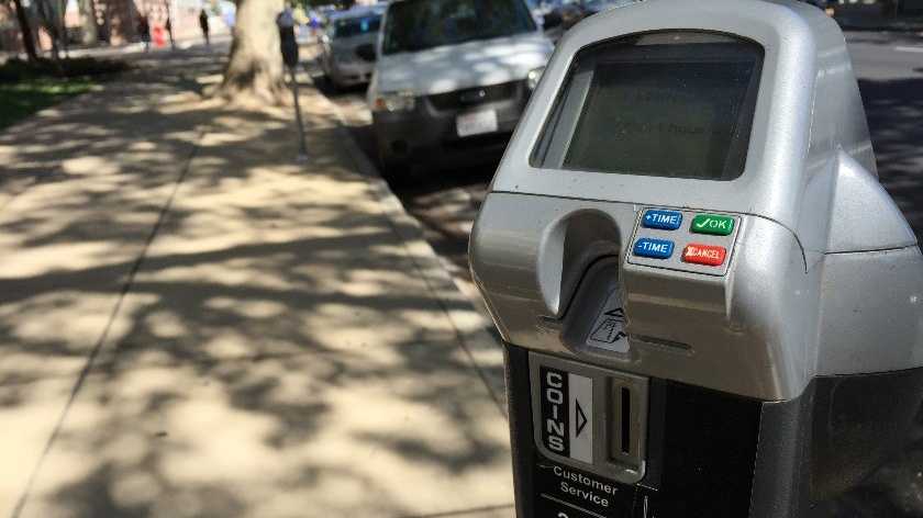 Parking meter in Sacramento