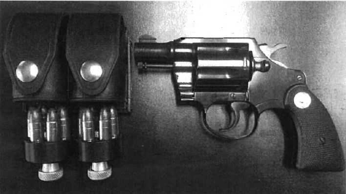 Federal prosecutors say this Colt revolver was illegal sold at a tire shop in Citrus Heights.