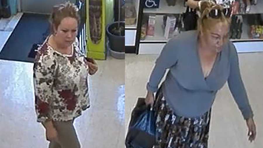 The Sacramento Police Department is looking for two women in connection to the June thefts of personal items and credit cards from employees at two Sacramento businesses.