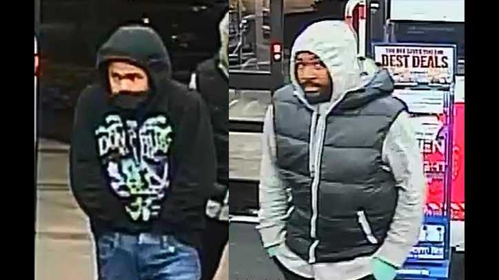 Authorities are searching for two men in connection to a robbery at a Natomas Walgreens on Dec. 29, 2015.