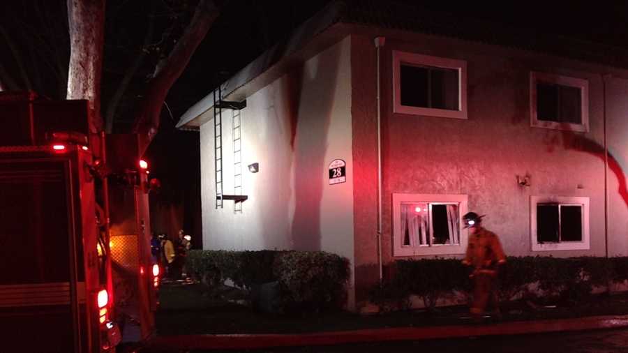 Three people were injured and two pets died in an apartment fire in Sacramento, officials said.