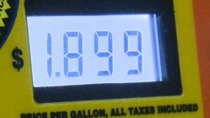 The Flying J gas station in Lodi is believed to have the lowest price for gas. (Jan. 21, 2016)