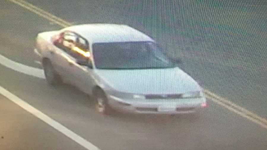 Officers are searching for a brown or gold-colored four door sedan, the Fairfield Police Department said.