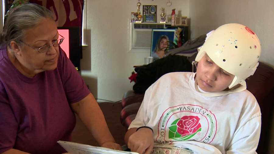 Alize Valadez, 14, of West Sacramento is home after waking from a coma and recovering with the help of family.
