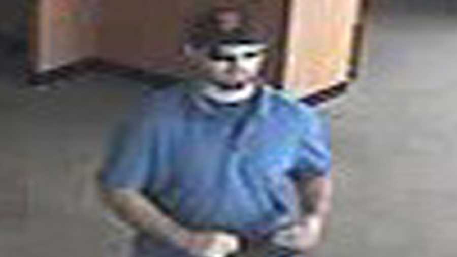 Police are looking for a man suspected of robbing a Chase bank in Elk Grove on Tuesday.