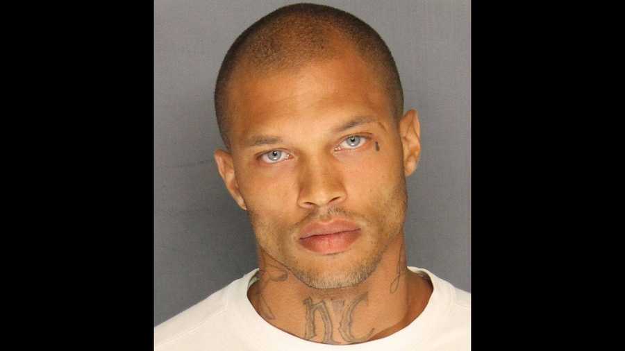 Jeremy Meeks was arrested June 18, 2014, for being a felon in possession of a firearm, the Stockton Police Department said.