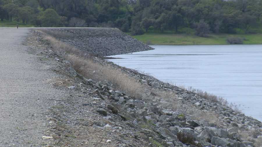 Mormon Island Auxiliary Dam protects hundreds of homes in the city of Folsom.