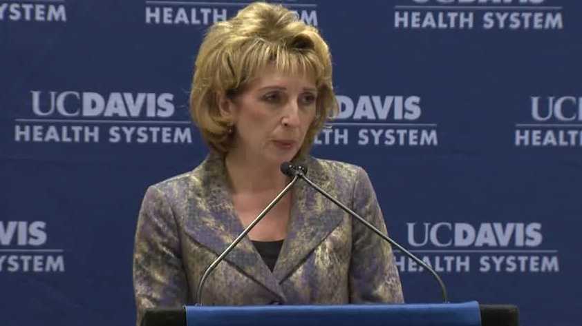 University of California - Davis Chancellor Linda Katehi