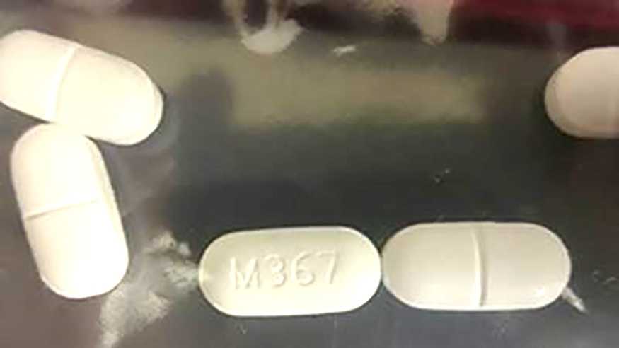 A file photo of fentanyl pills