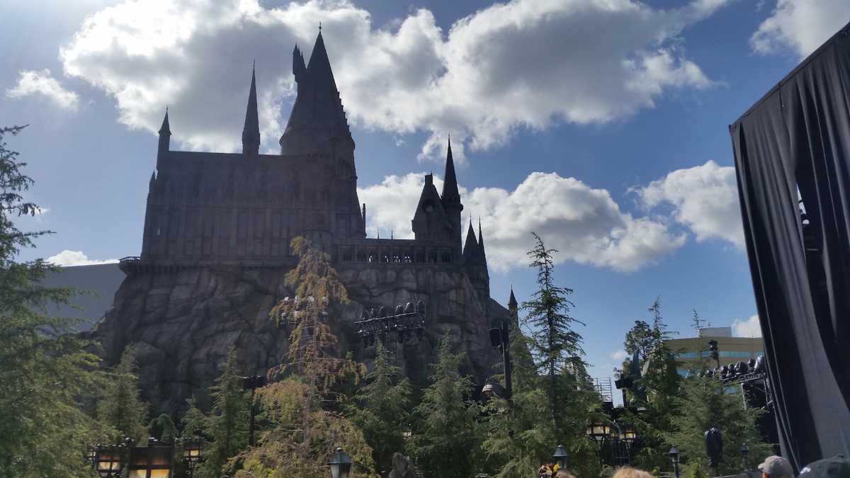 Get a sneak peak at The Wizarding World of Harry Potter