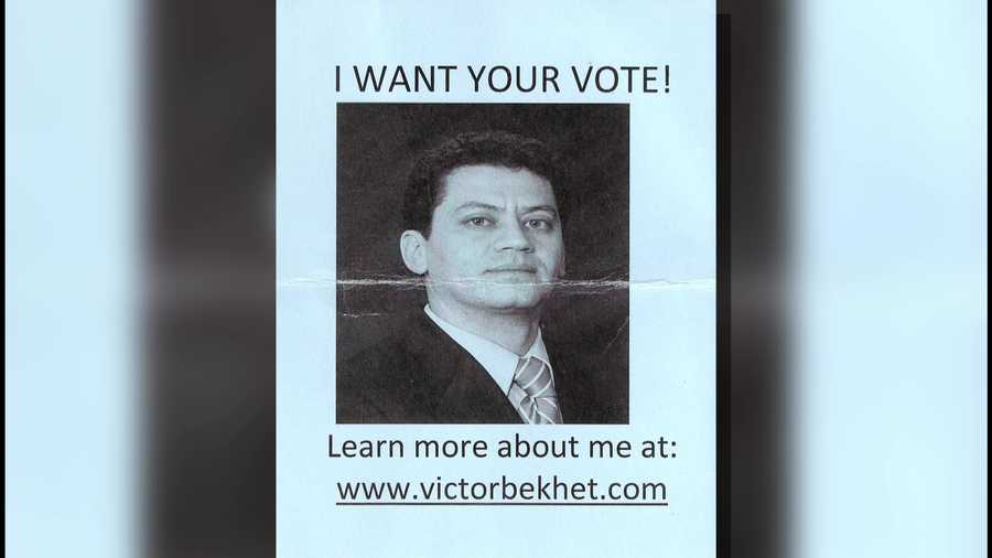 This flyer was placed on Placer County residents' vehicles during a municipal advisory council meeting. Victor Bekhet said the website attacks him and his family.