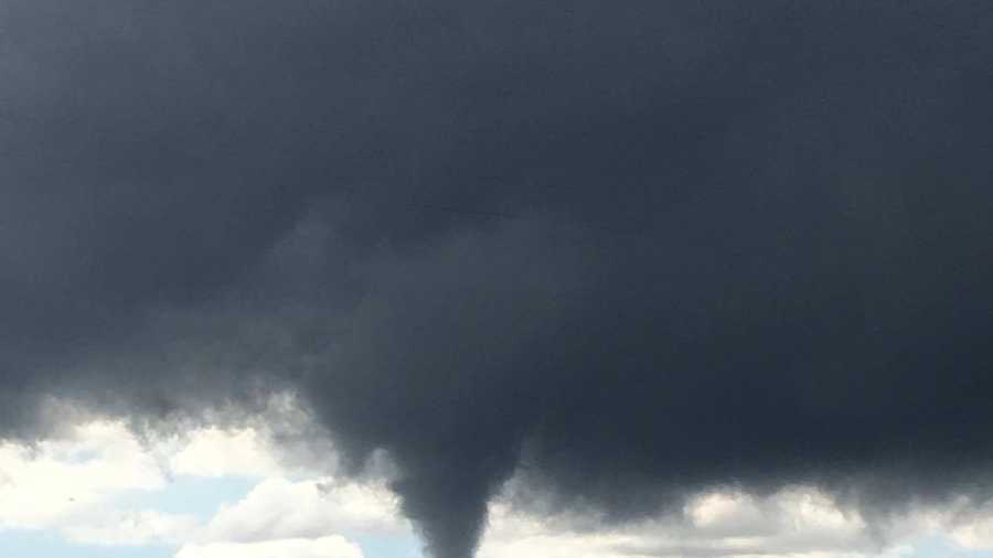 Funnel cloud seen in Waterford.