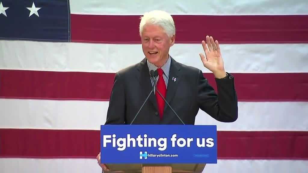 Bill Clinton to rally for Hillary in Sacramento, Stockton