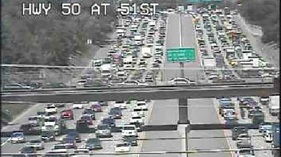 Hwy. 50 lanes in Sacramento reopen after crash