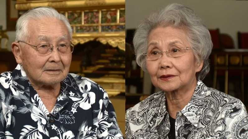 Mike Nakagawa and Toshie Kobata, of Sacramento, survived the atomic bomb attack on Hiroshima, Japan.
