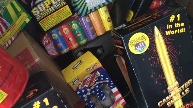 Photos Illegal Fireworks Seized In Stockton