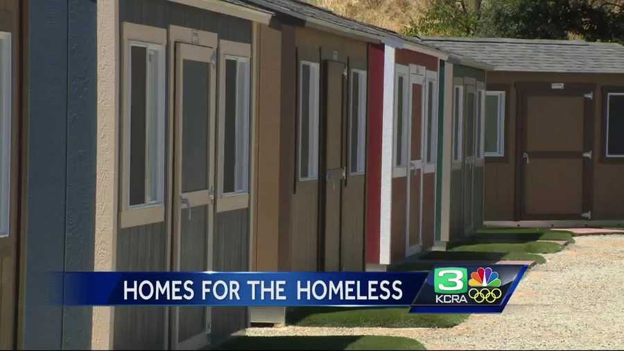 A new program in Yuba County uses tiny homes to help homeless people get back on their feet.