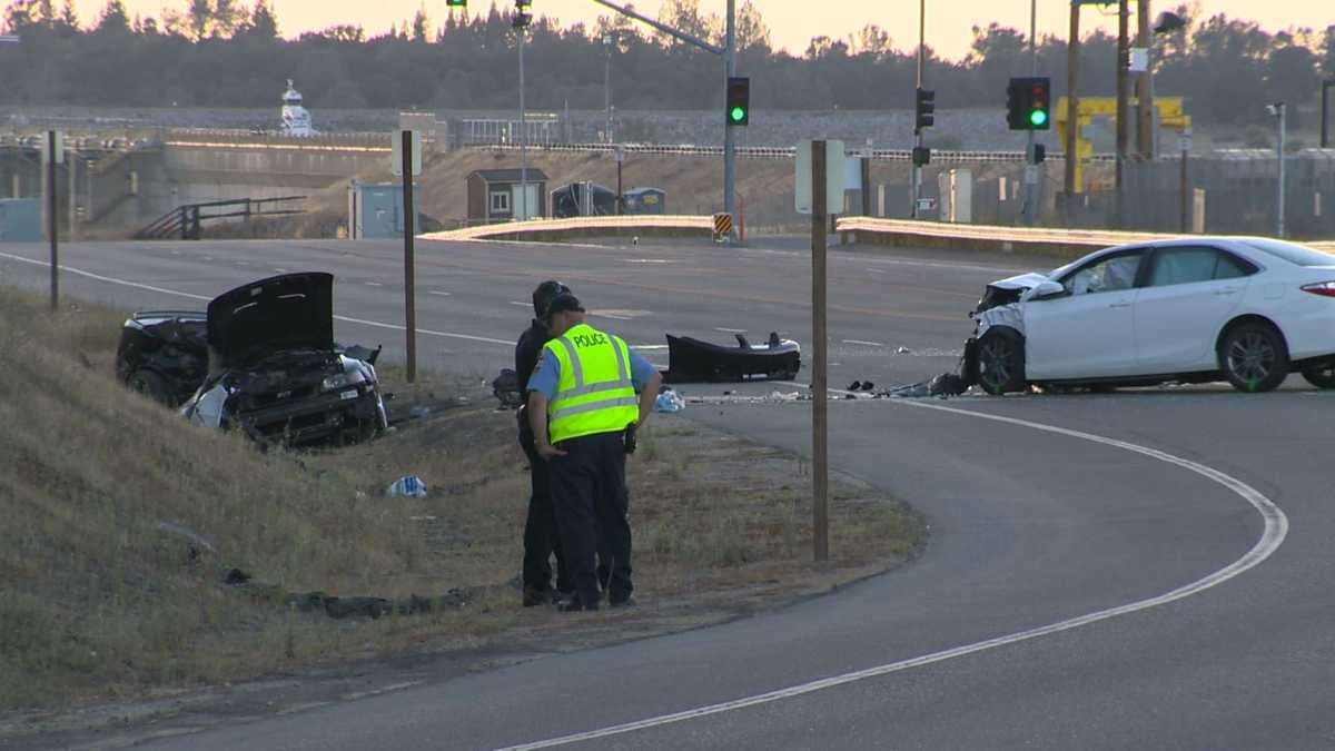 3rd person dies in 2vehicle crash near Folsom Dam