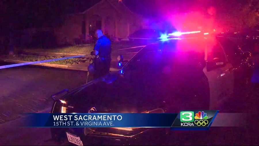 A man was hospitalized after a shooting in West Sacramento Saturday night.