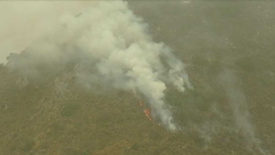 Sobranes Fire in Monterey County