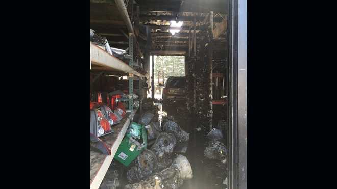 2 injured in fire at Rancho Cordova business