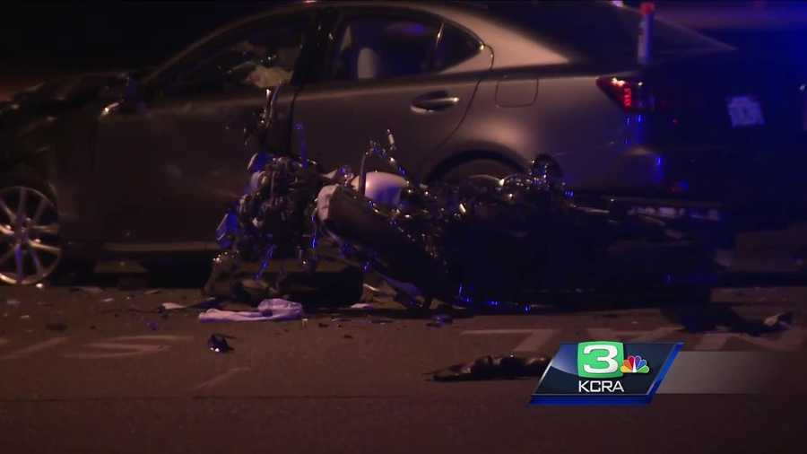 One person was killed in a crash Saturday night in Citrus Heights,