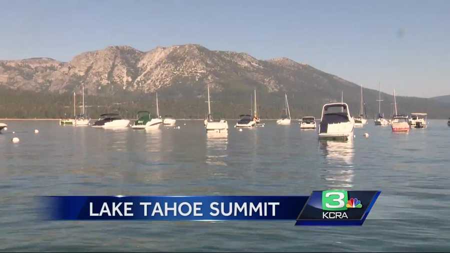 President Barack Obama spoke Wednesday at the Lake Tahoe Summit about the challenges of climate change and the importance of conservation.