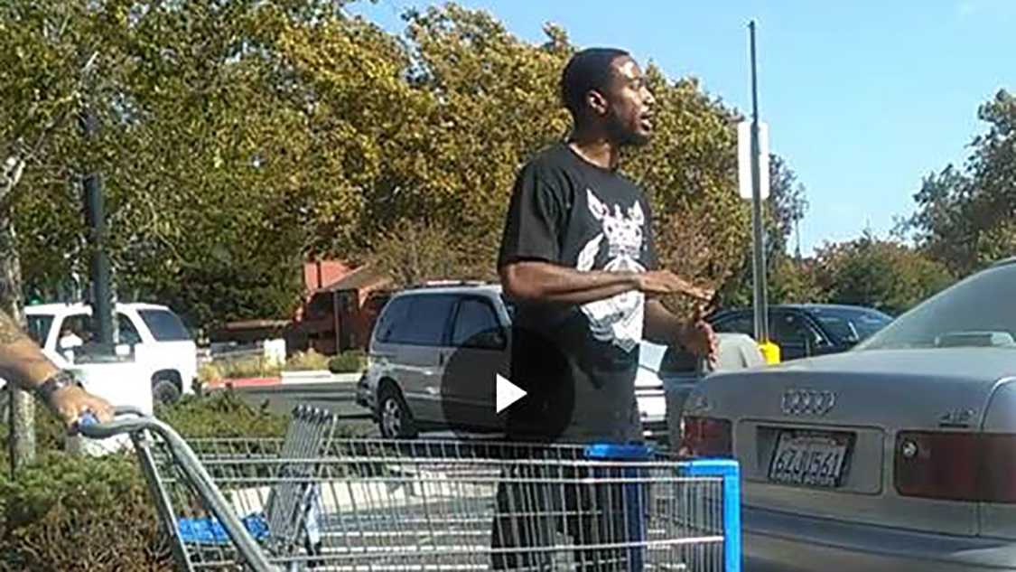 Caught on camera: Man attacked in Walmart parking lot