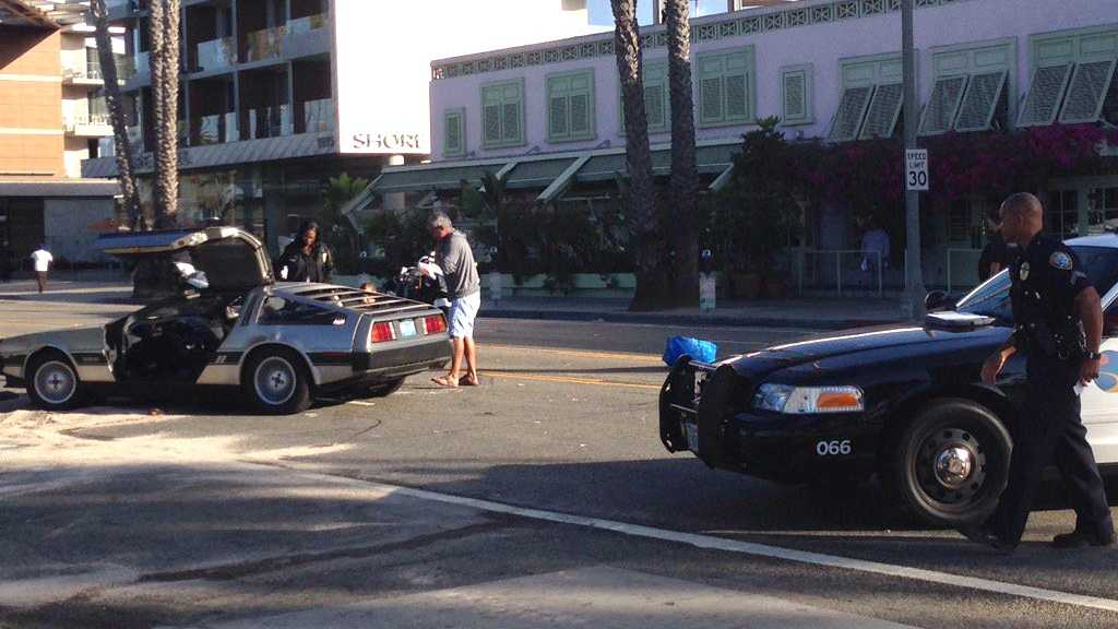 Carjacking Suspect Leads Police On Chase In DeLorean