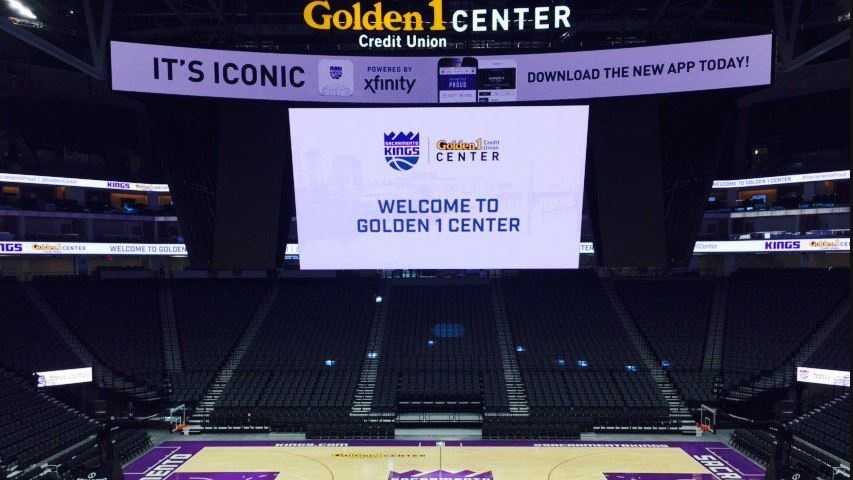 An image from the Golden 1 Center.