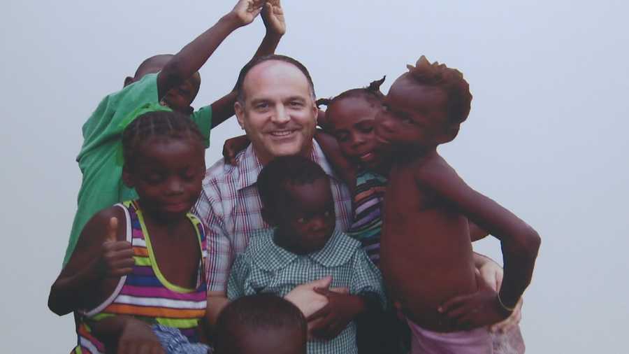 Father Tom Hagan in Haiti