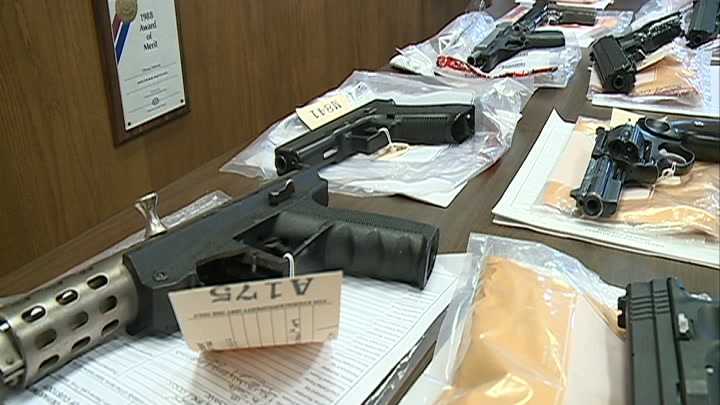 Images: Guns seized in operation