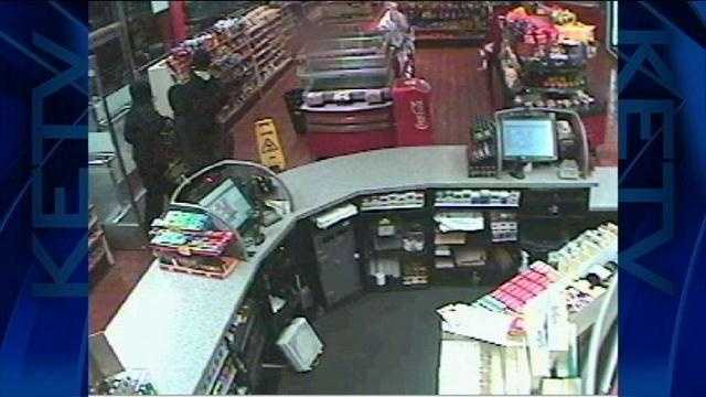 Omaha police believe two overnight robberies are possibly connected.