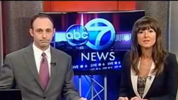 Maine TV news co-anchors quit on air