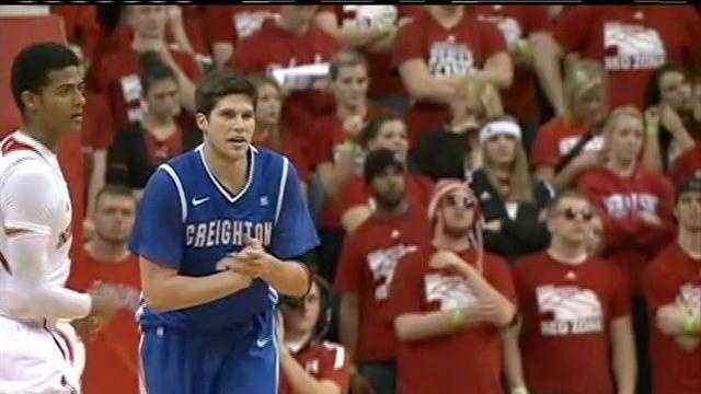 Doug McDermott scored 27 points, Gregory Echenique had 12 points and 12 rebounds, and No. 16 Creighton pulled away in the second half for a 64-42 victory over Nebraska.