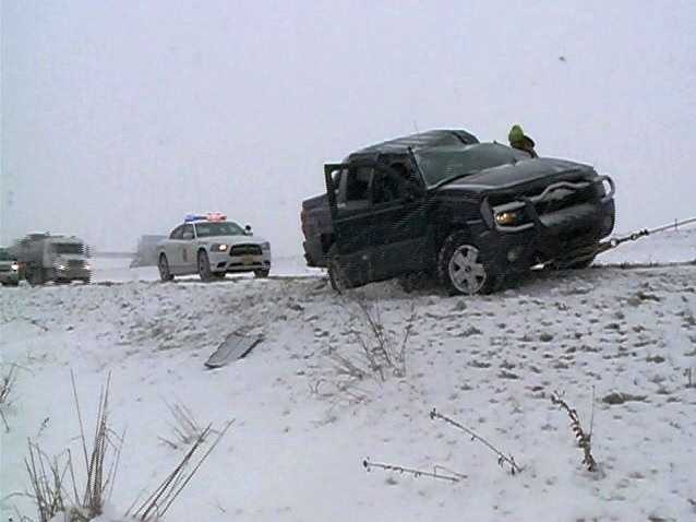 Photos I 80 Rollover Snarls Traffic 4612