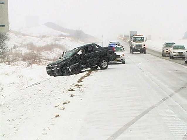 Photos I 80 Rollover Snarls Traffic 8355