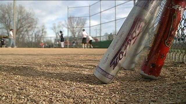 Disabled athletes team up with a top high school baseball team for some action on the diamond.
