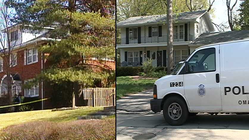 This composite image shows the scenes of two double homicides that police have linked to Anthony J. Garcia.  On the left is the Dundee home of Dr. Bill Hunter, whose son and housekeeper were killed in 2008.  On the right is the home of Dr. Roger and Mary Brumback, who were found dead in May 2013.