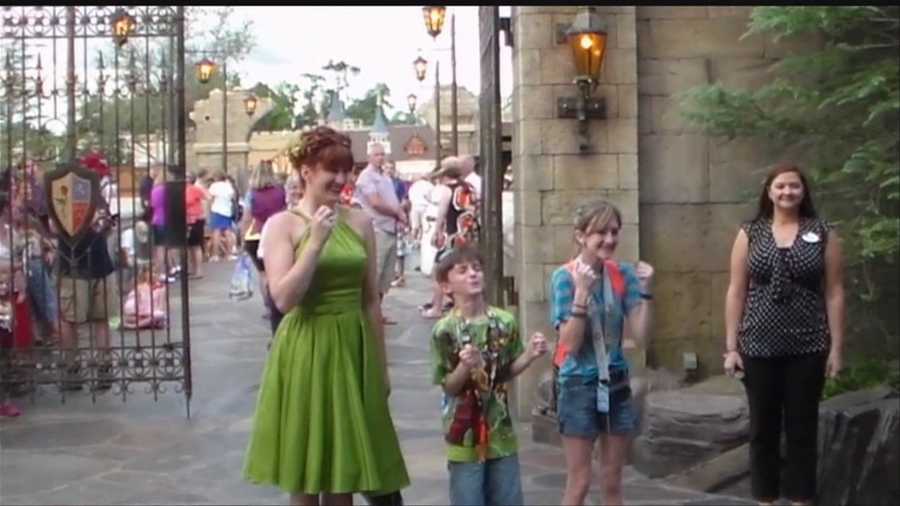 A Bellevue Army father back from Afghanistan surprises his family at Disney World.