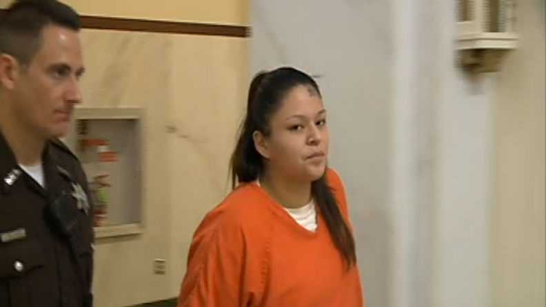 KETV NewsWatch 7 is there as the woman accused in a July shooting in the back of an ambulance enters court to plead no contest to four charges.