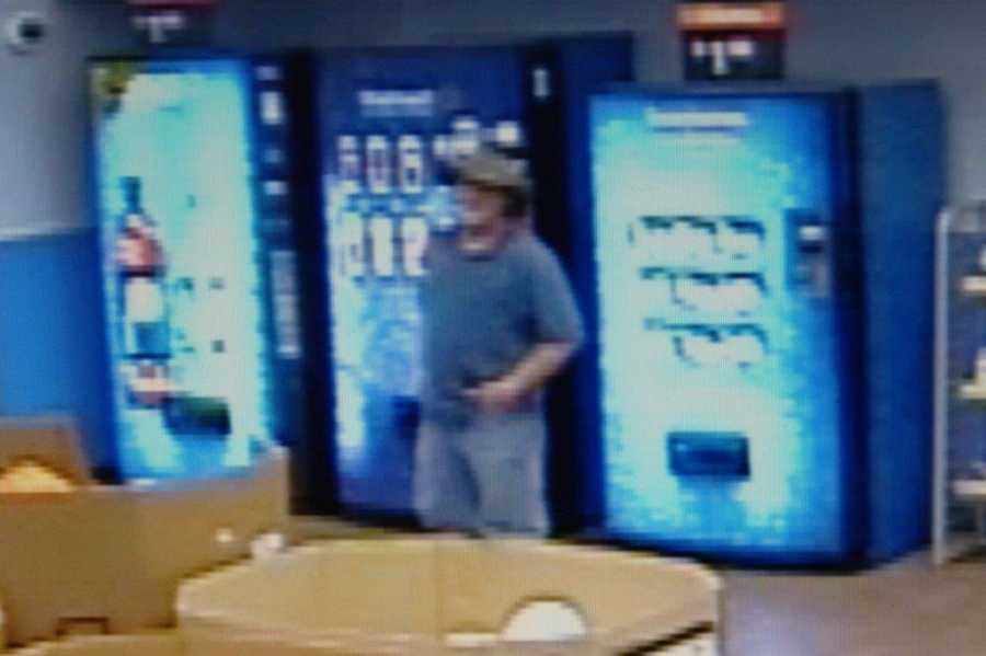 Photos Surveillance images show vending machine theft suspects