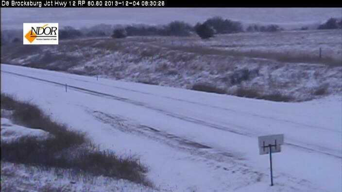 Heavy snowfall in north Nebraska, northwest Iowa