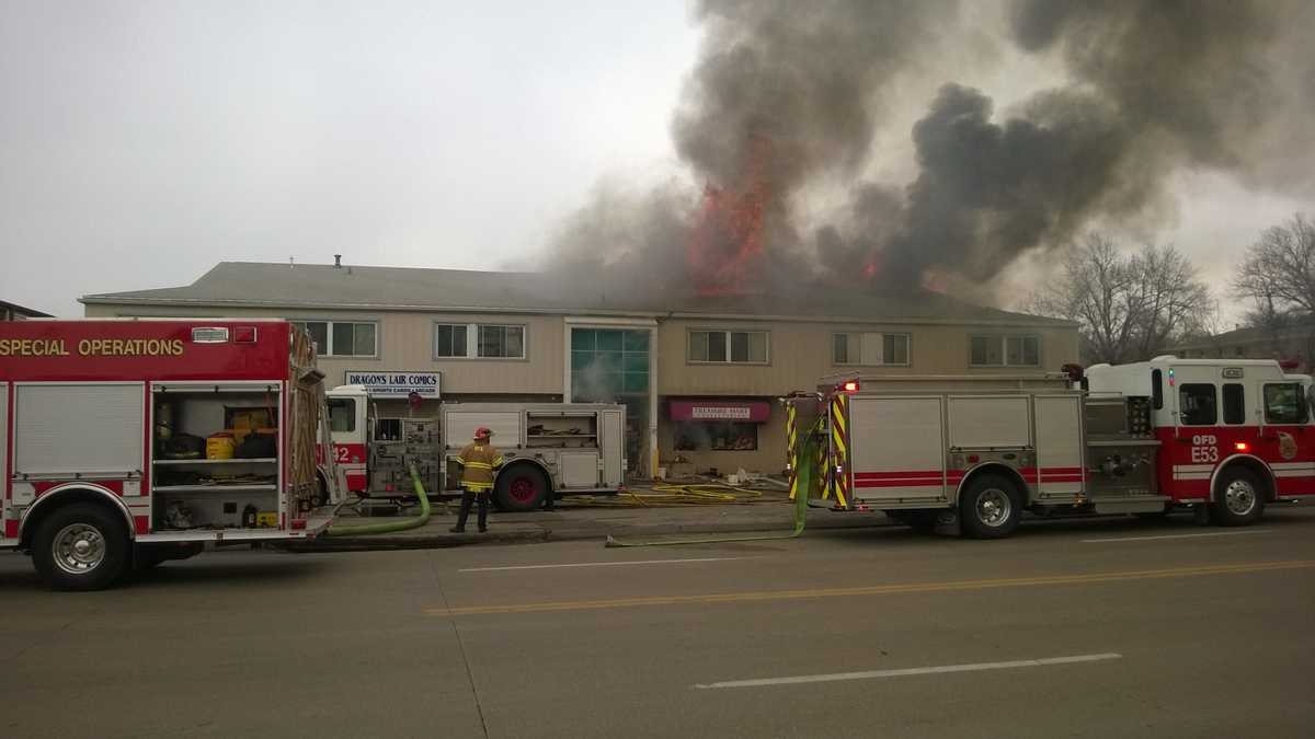 Fire Breaks Out At Northwest Omaha Business