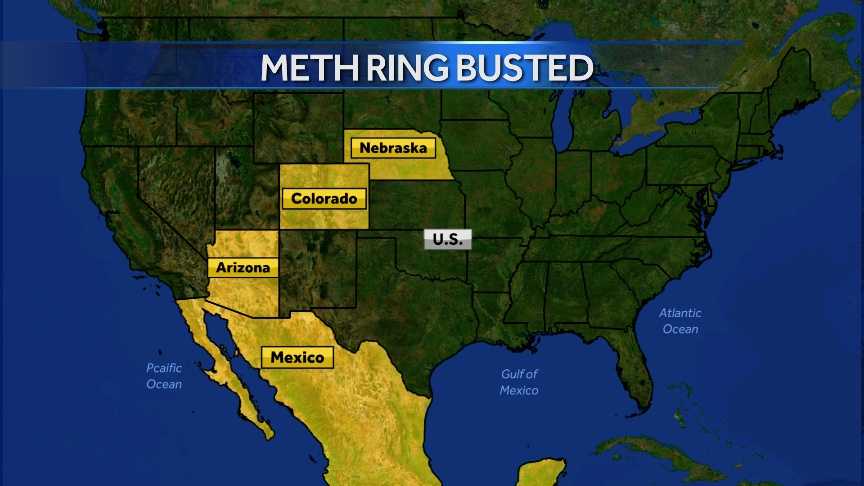 17 arrested in meth ring