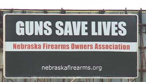 Gun-toting Santa billboard causes controversy