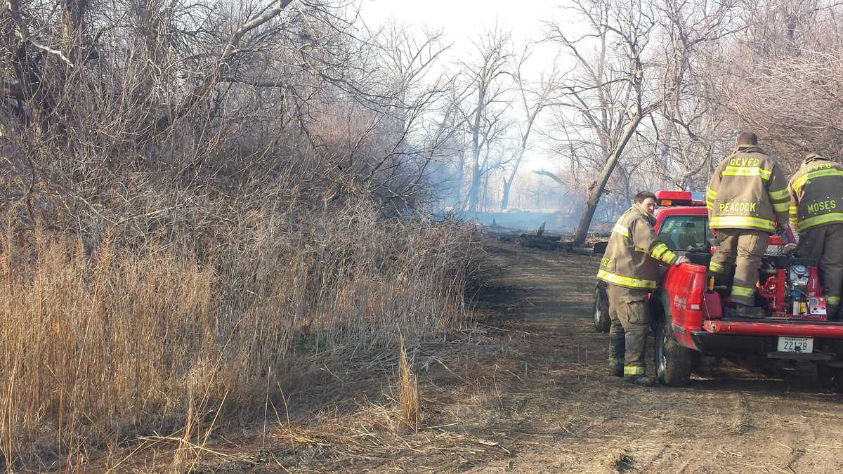 Warm, dry weather fuels brush fires